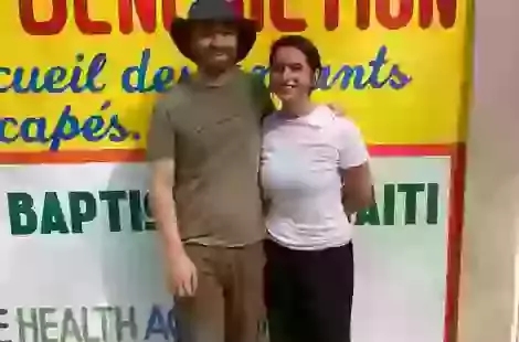 Welcomes and farewells in the Haiti team